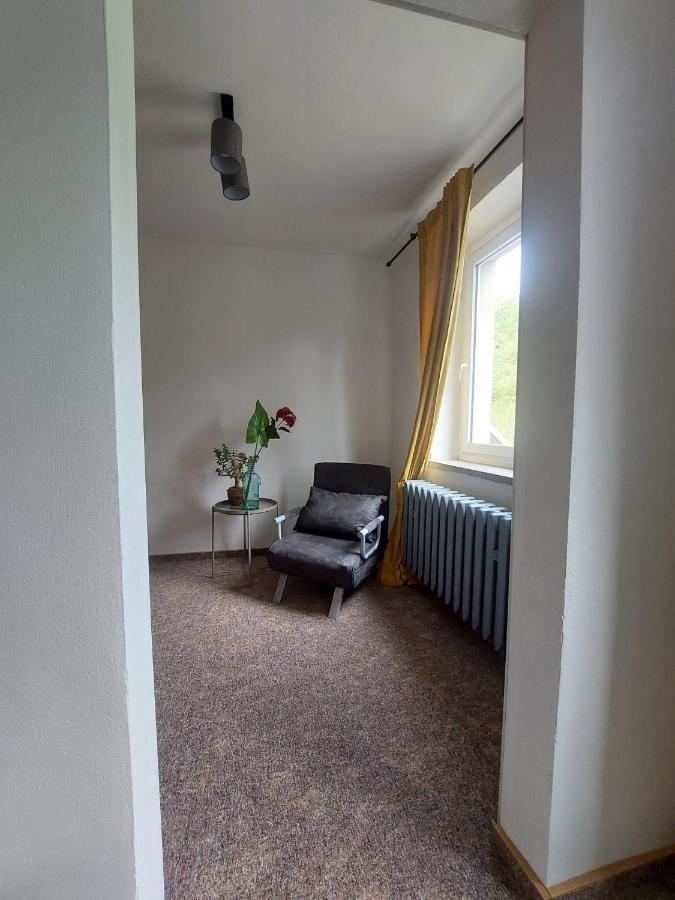 טאלה Pension Sternschnuppe, Treseburg Harz, Unmittelbar Am Wasser מראה חיצוני תמונה