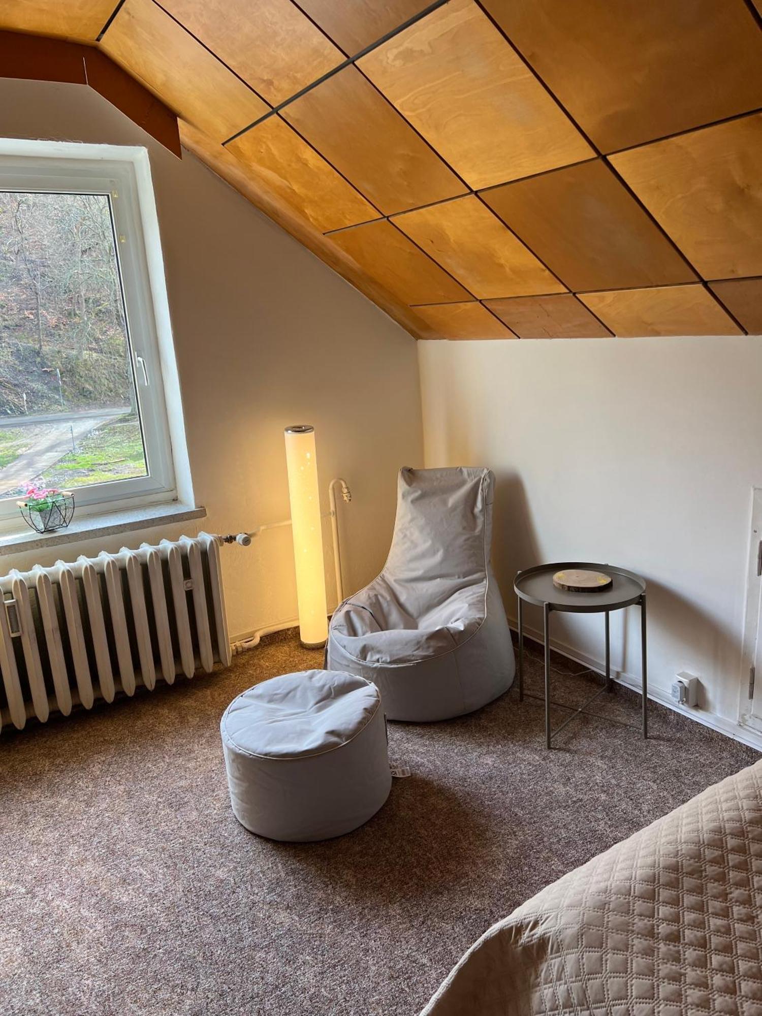 טאלה Pension Sternschnuppe, Treseburg Harz, Unmittelbar Am Wasser מראה חיצוני תמונה